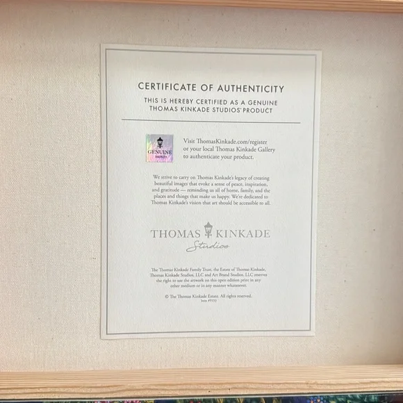 Thomas Kinkade Studios Disney Mickey & Friends Painting in Paris 11x14 Canvas - Picture 5 of 10